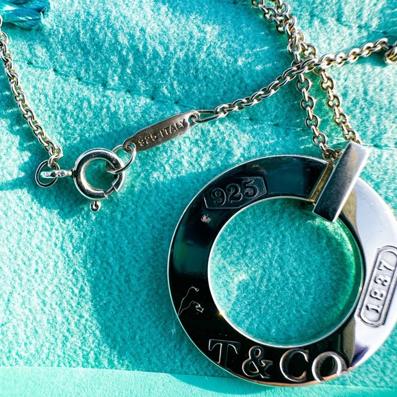 Tiffany and Co Retired 1837 Necklace Sterling Silver - Picture 3 of 6